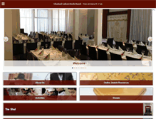 Tablet Screenshot of chabadbasel.com